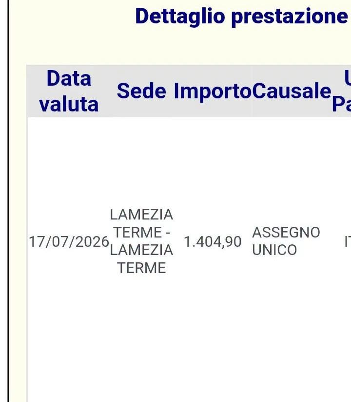Assegno Unico luglio 2026, pagamenti in arrivo dal 17 luglio